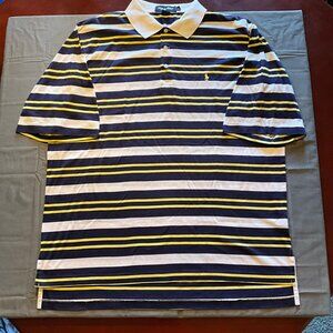 Vintage Polo Golf Ralph Lauren Striped Polo (XL)